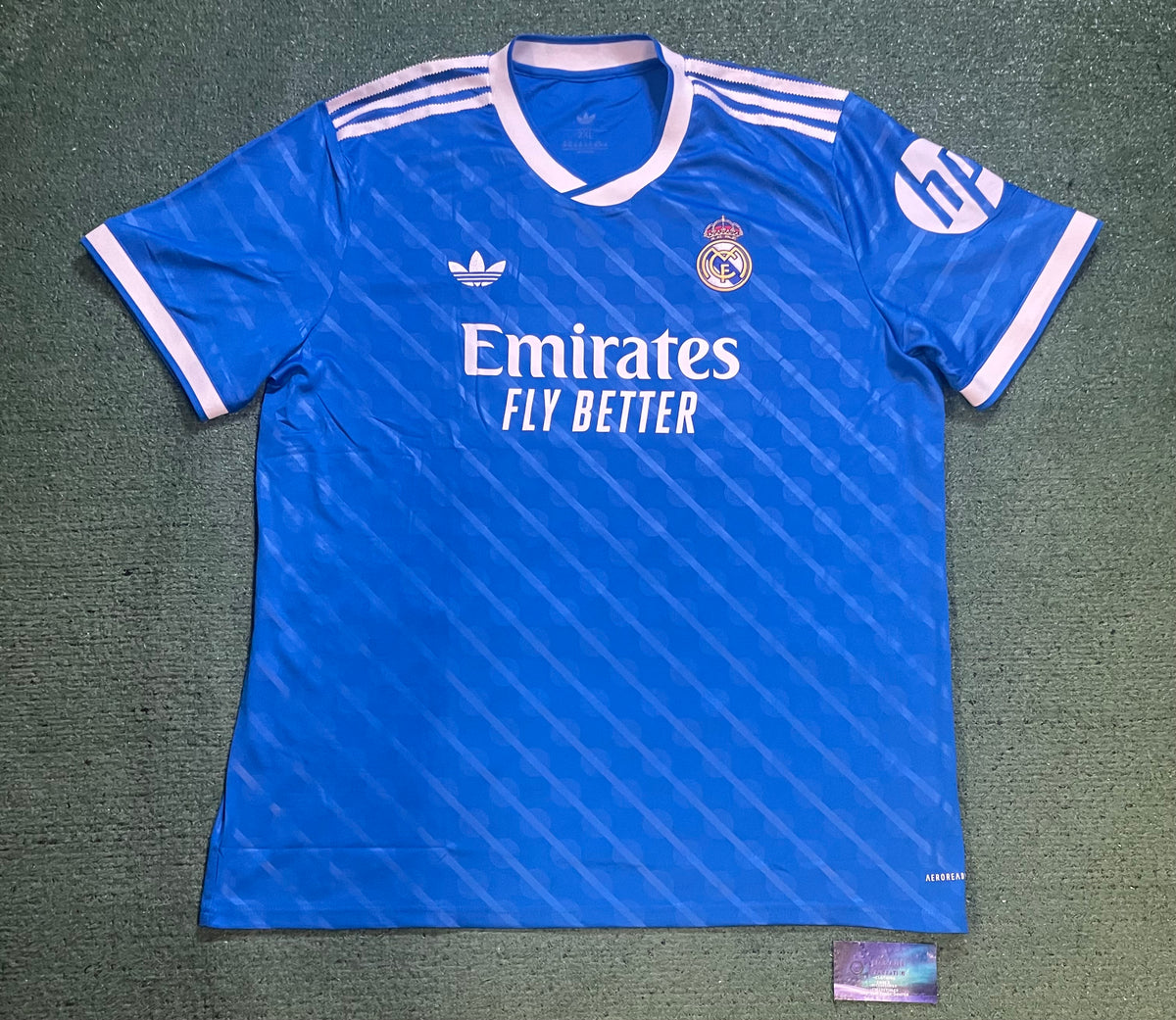 Adidas Real Madrid 25/26 blue bird jersey