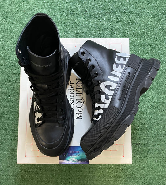 Alexander McQueen tread slick graffiti boots size size 11men/12.5women(EU 44)
