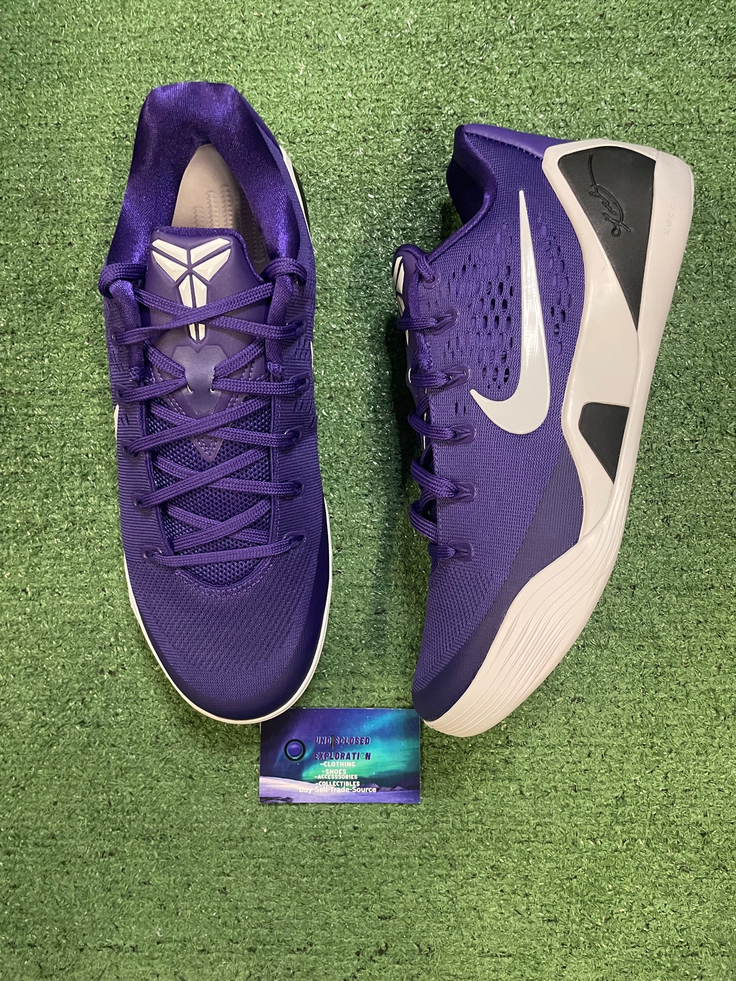 Nike Kobe 9 elite low court purple white