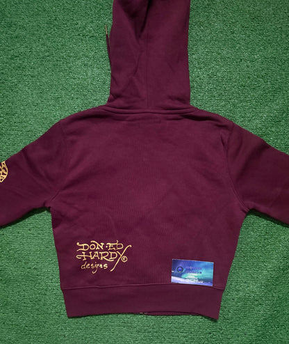 Ed Hardy Cropped Hoodie