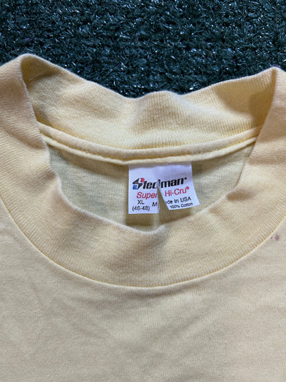 Vintage 1980s Florida yellow tee