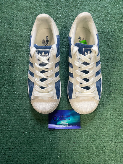 Adidas superstar II denim