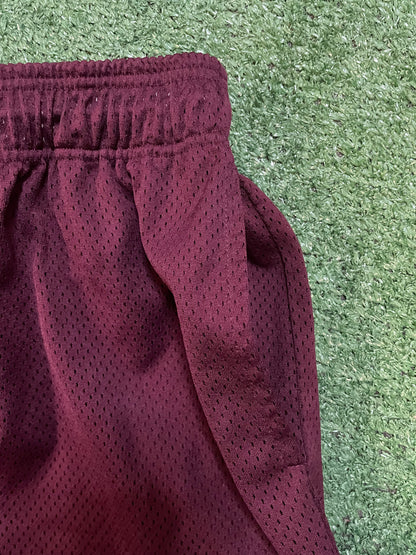 Eric Emanuel burgundy shorts