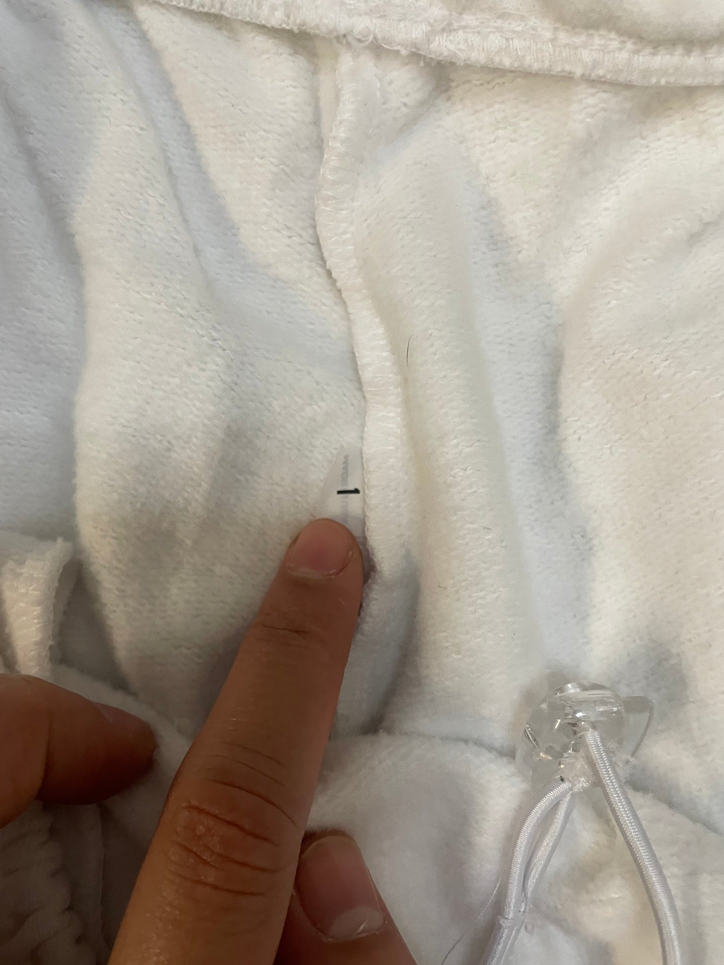 Yeezy blank White sweatpants
