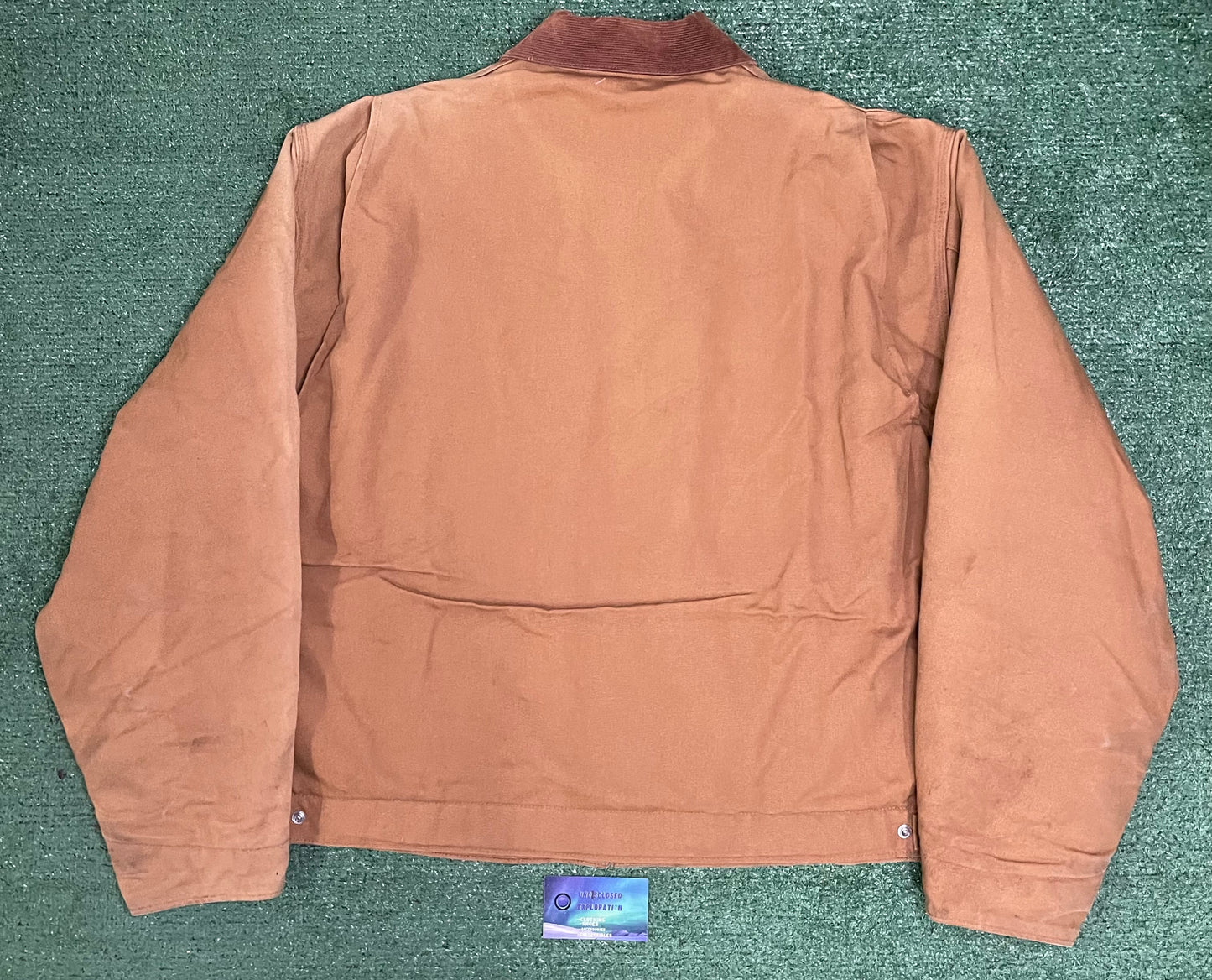 Vintage Tan Carhartt Detroit jacket