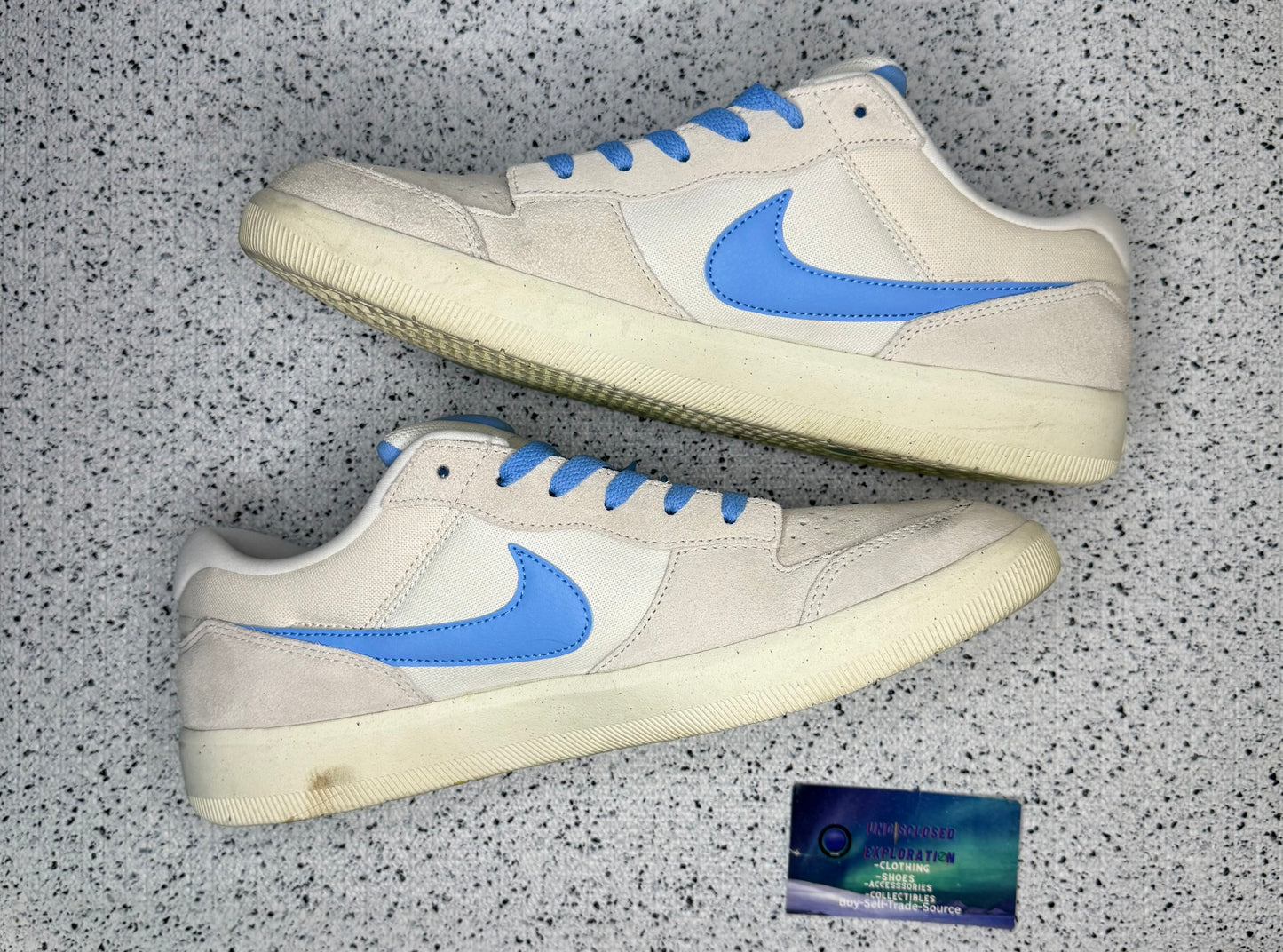 Nike SB Force 58 University Blue 12 Men/13.5 Women “Preowned”