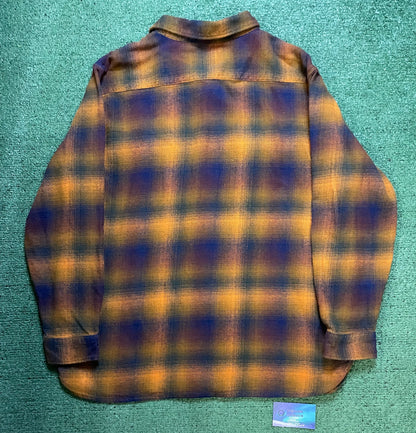 Levi Jackson golden yellow flannel