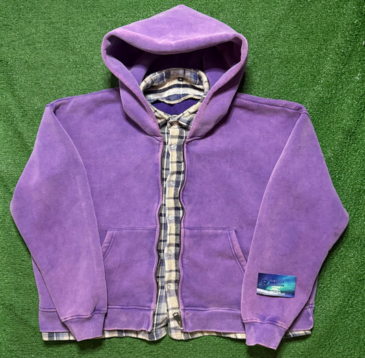 GV Gallery Raspberry Hills Flannel Hoodie