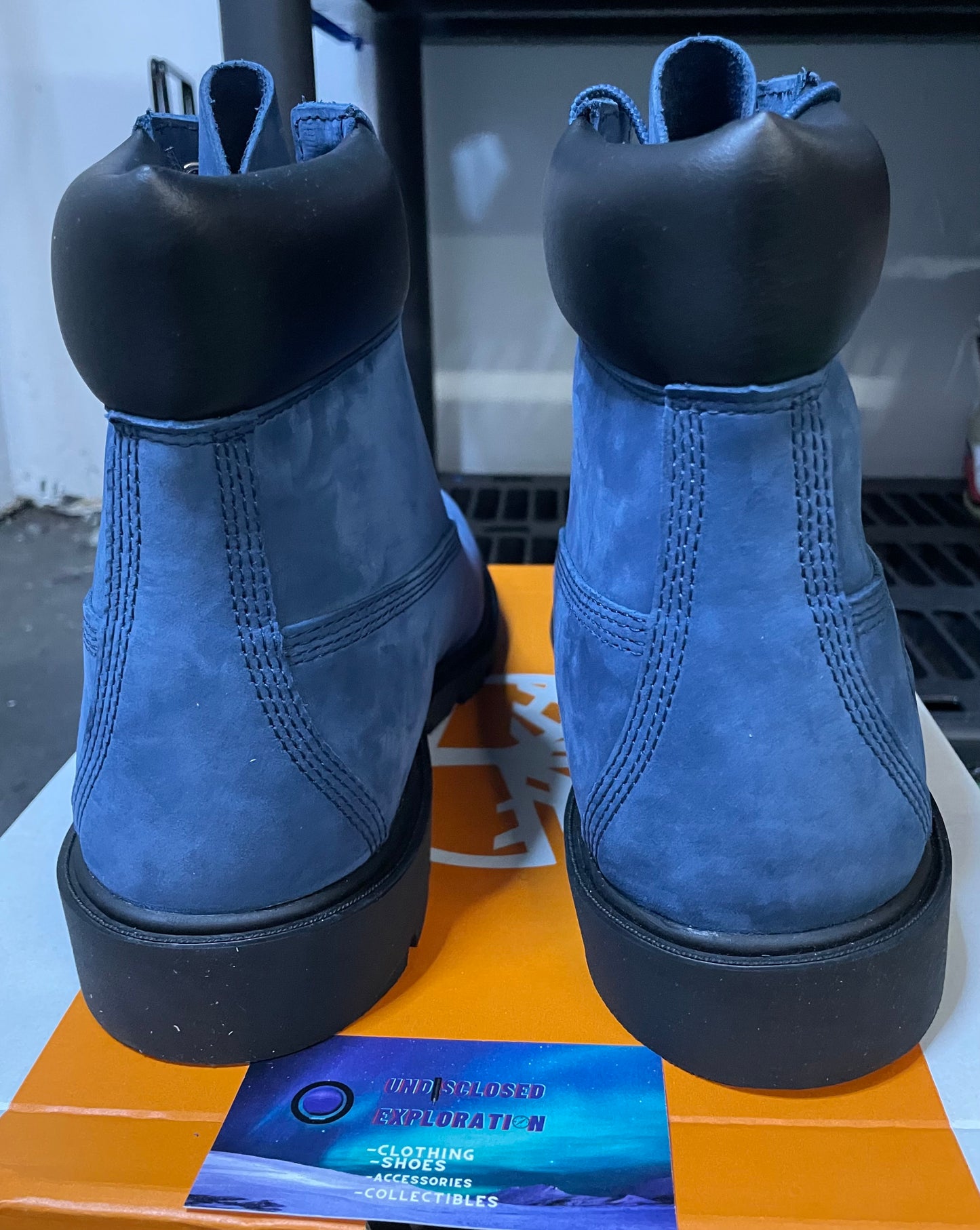 Timberland 6 inch classic dark blue nubuck