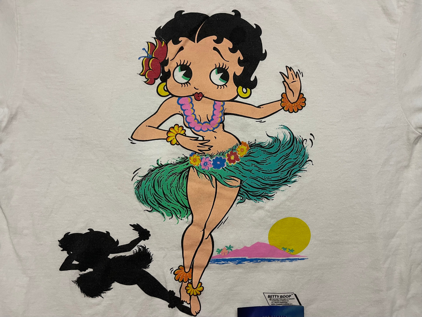 Vintage 90s Betty Boop Hawaii Shirt