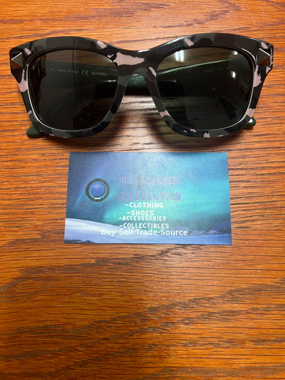 Valentino camo studded sunglasses
