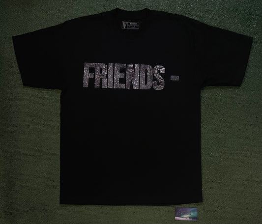 Vlone Friends rhinestone tee