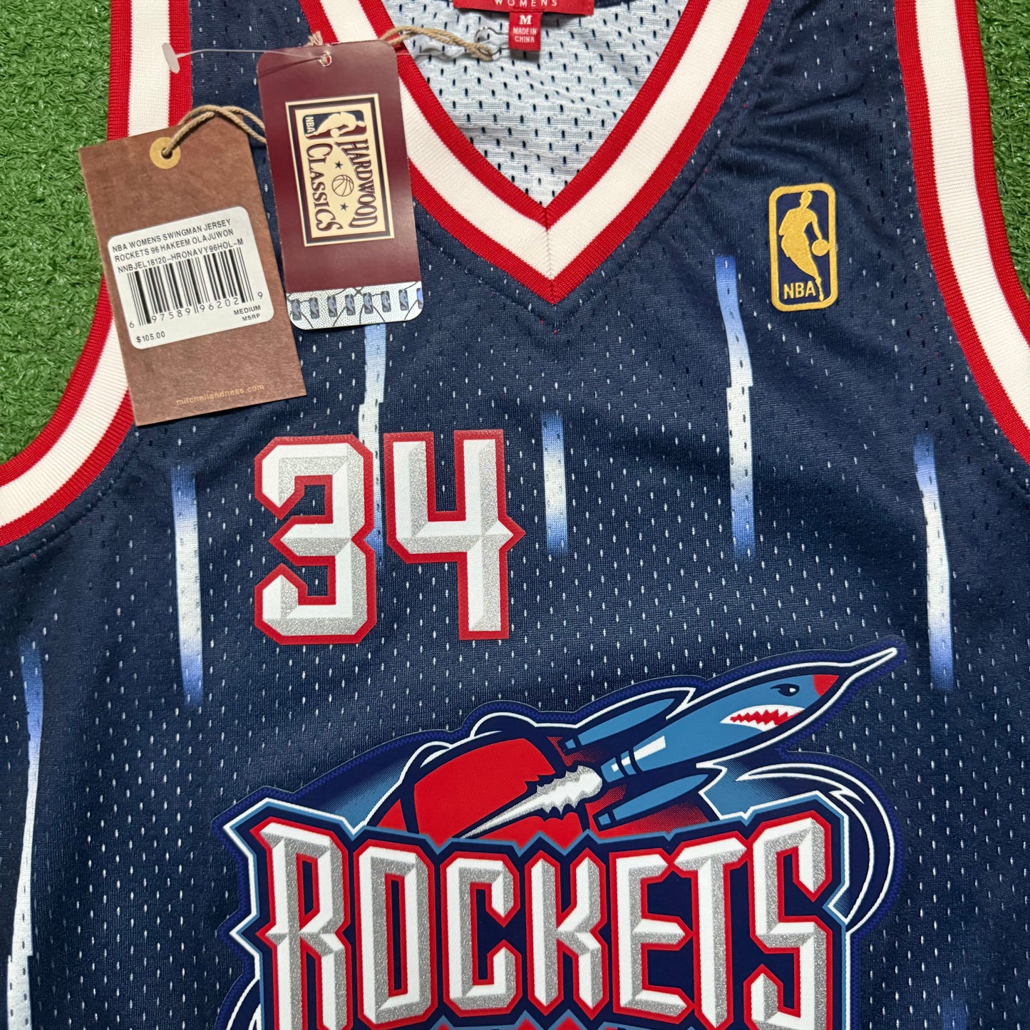 Mitchell & Ness Hakeem Olajuwon Houston Rockets Jersey