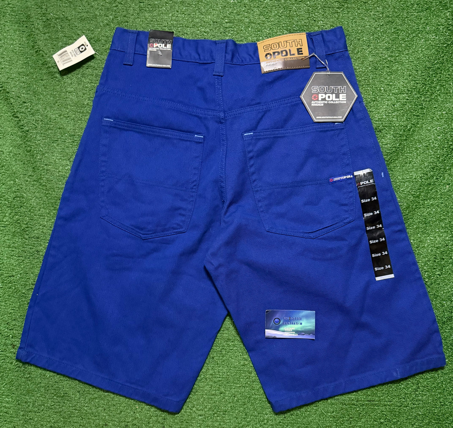 Vintage South Pole Jorts Blue