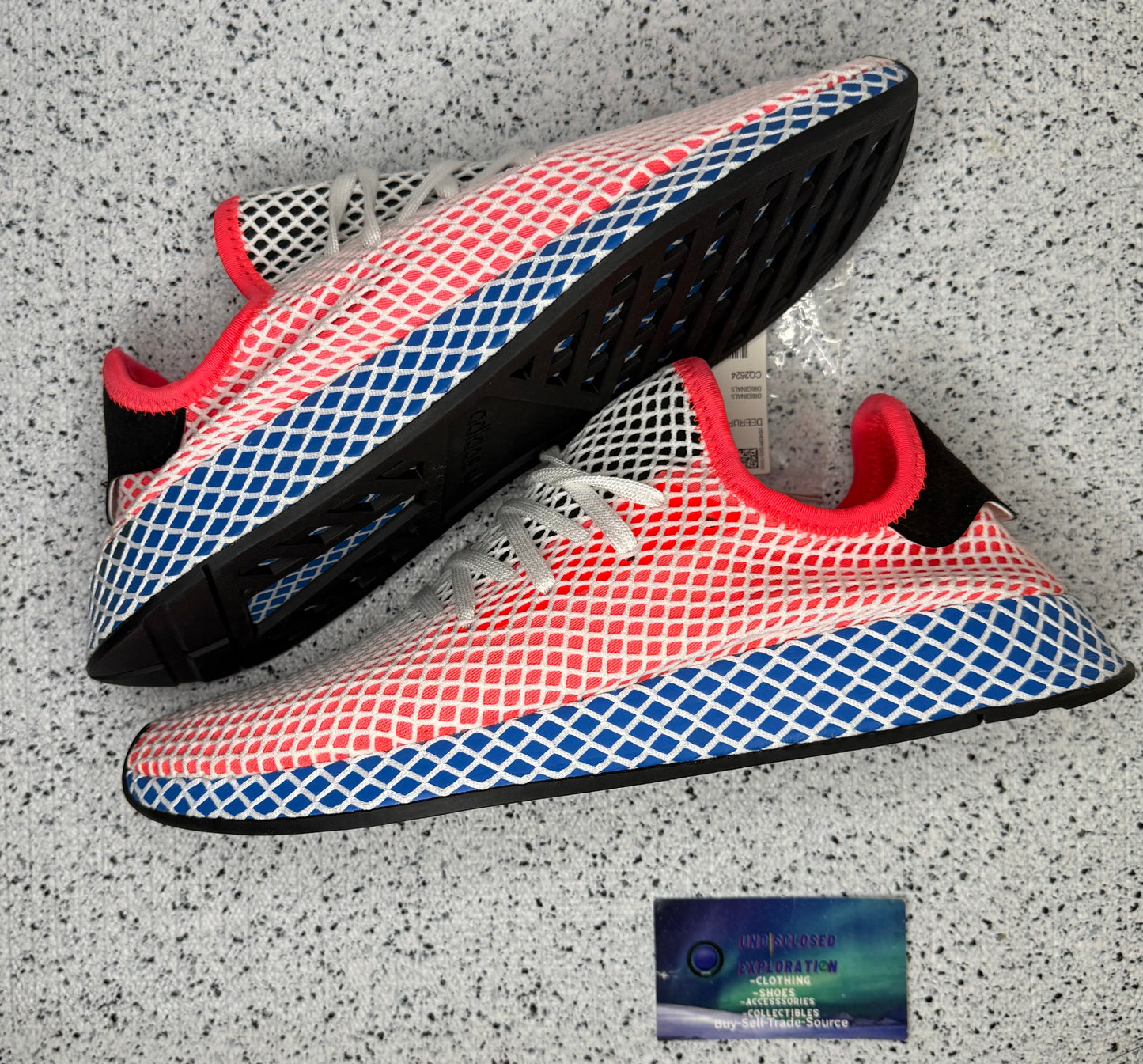 Adidas Deerupt Red Blue