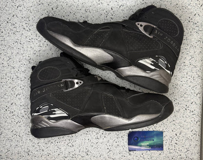 Jordan 8 Chrome 12 Men/13.5 Women “Preowned”