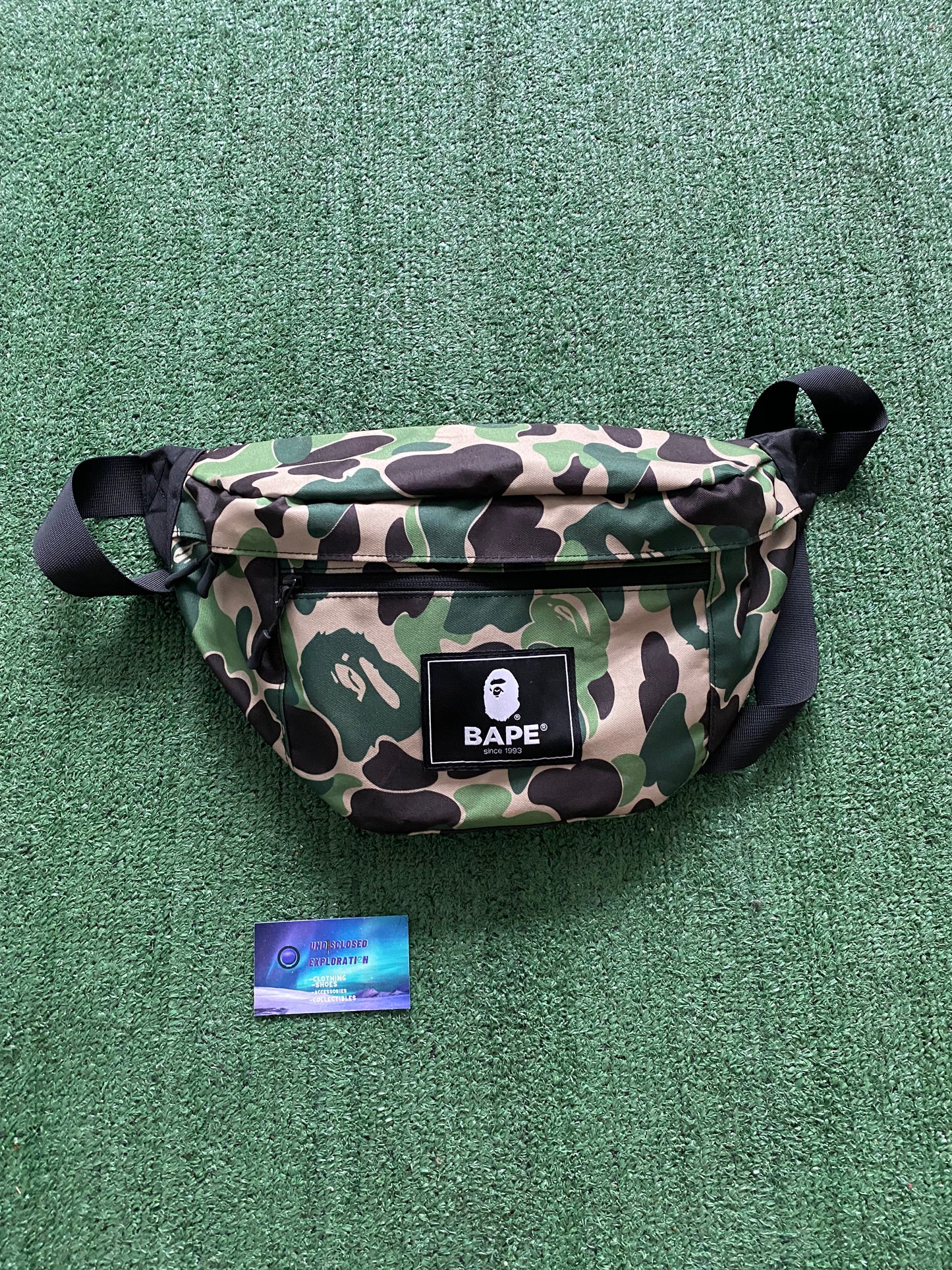 Bape Camo Waist Bag