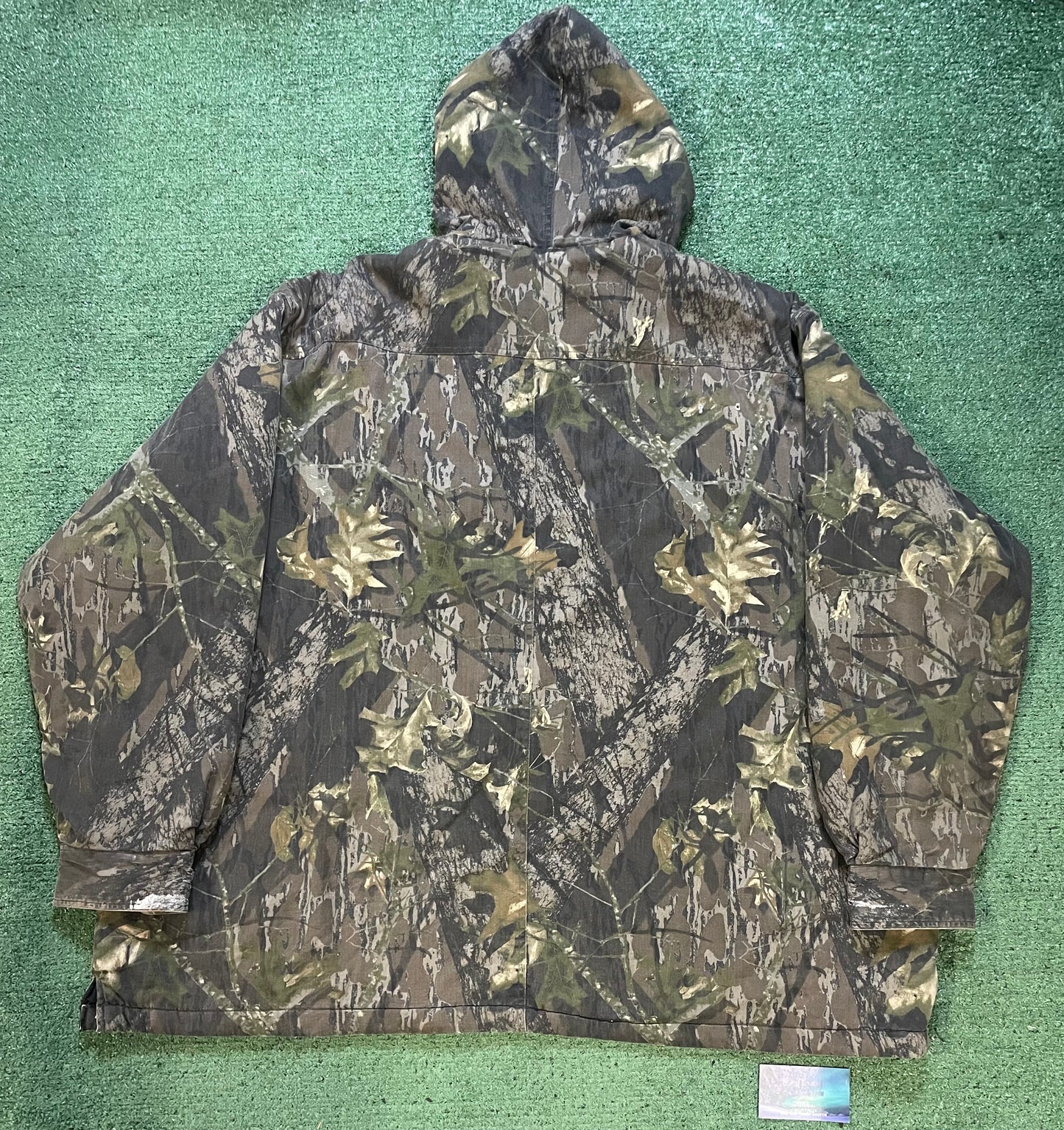 Vintage camo canyon guide quilted camo jacket
