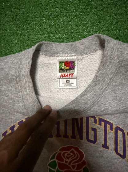 Vintage UW Huskies 2001 Rose Bowl Crewneck