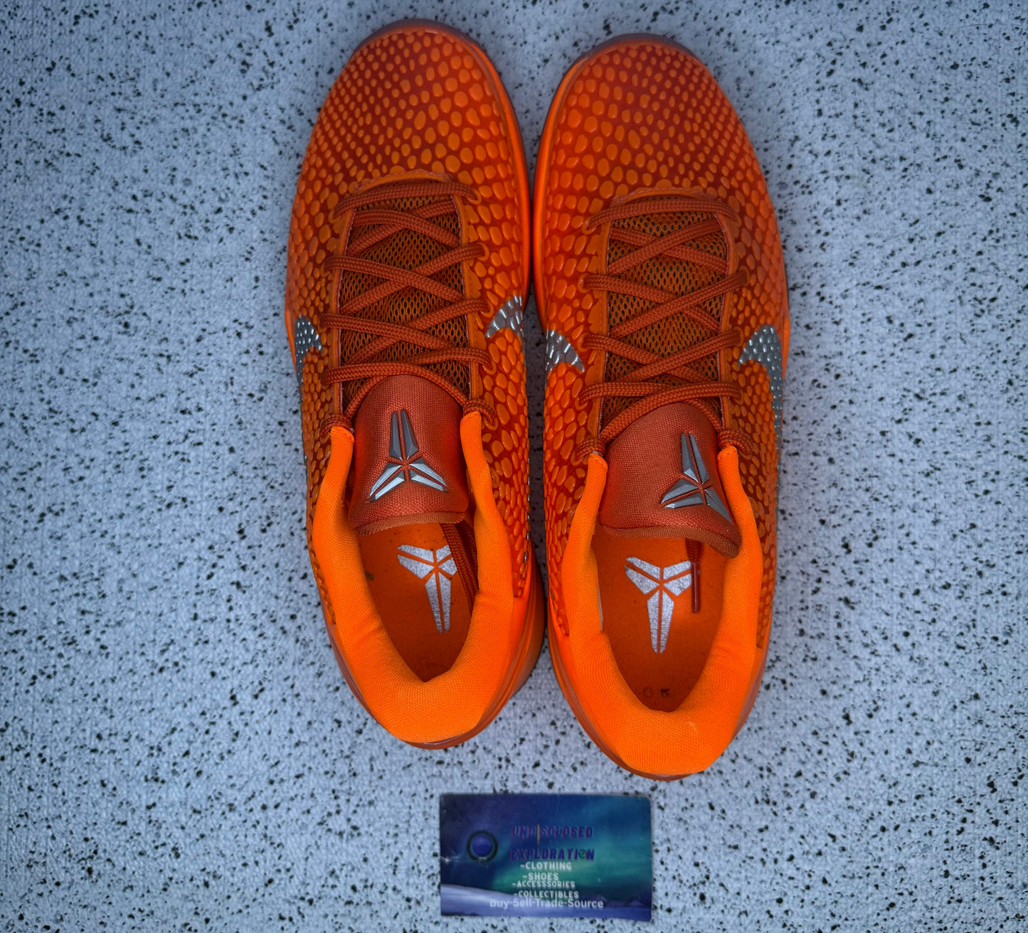 Nike Kobe 6 Total Orange 8 Men/9.5 Women “Preowned”