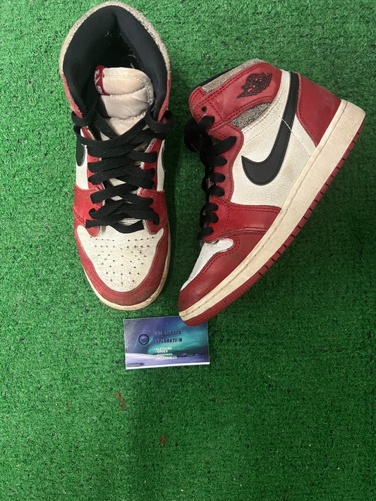Jordan 1 high lost found size 4youth/5.5women