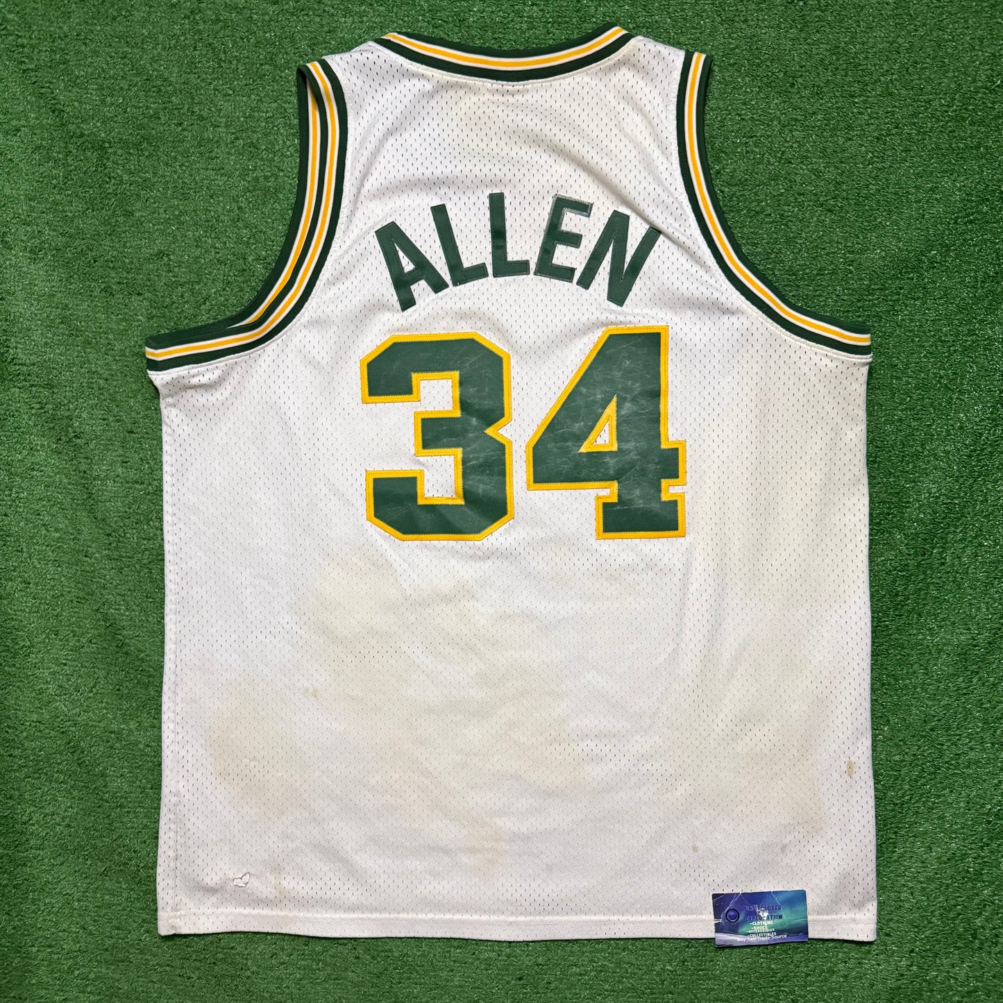 Vintage Nike Ray Allen Seattle SuperSonics Jersey