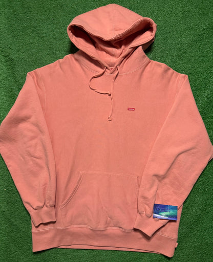 Supreme Small Box Logo Hoodie Dusty Coral