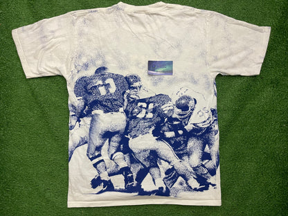 Vintage Kentucky Wildcats Football AOP Shirt