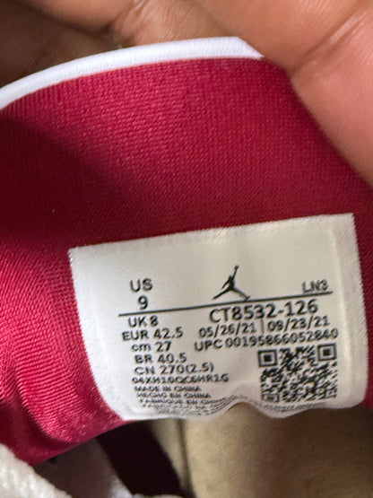 Jordan 3 Cardinal Red
