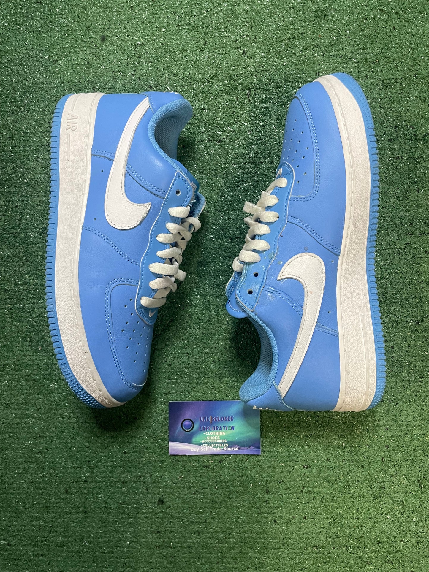 Nike Air Force 1 low color of the month university blue size 8.5men/10women