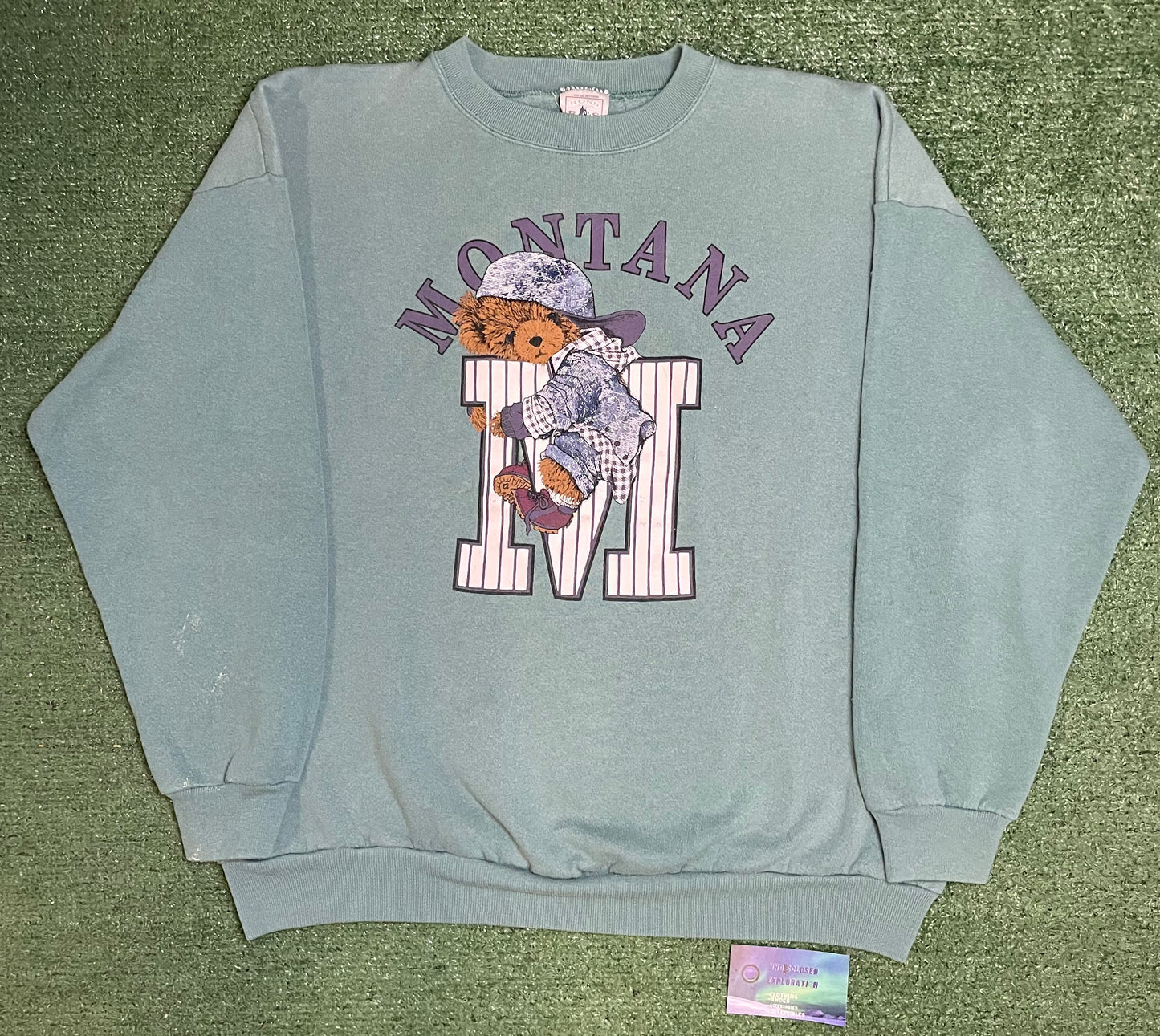 Vintage 1990s Montana bear crewneck