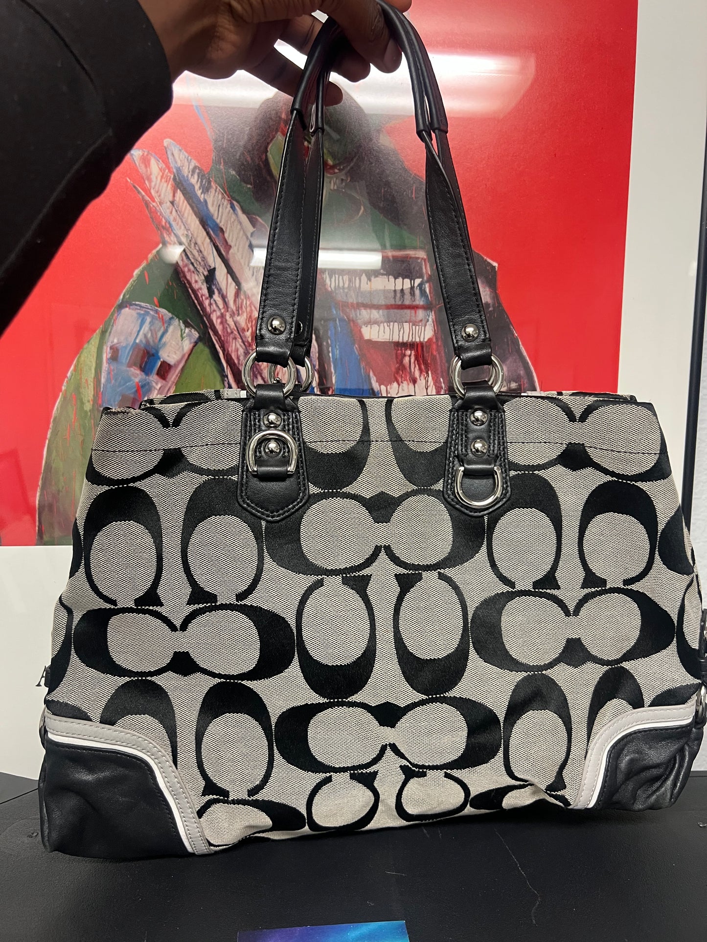 Coach signature Ashley bag