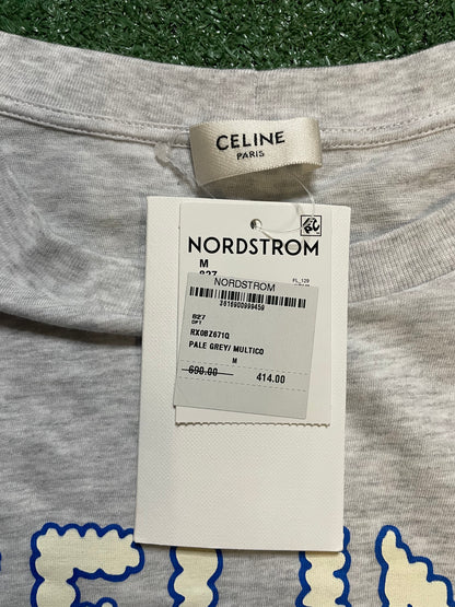 Celine pale multicolor tee