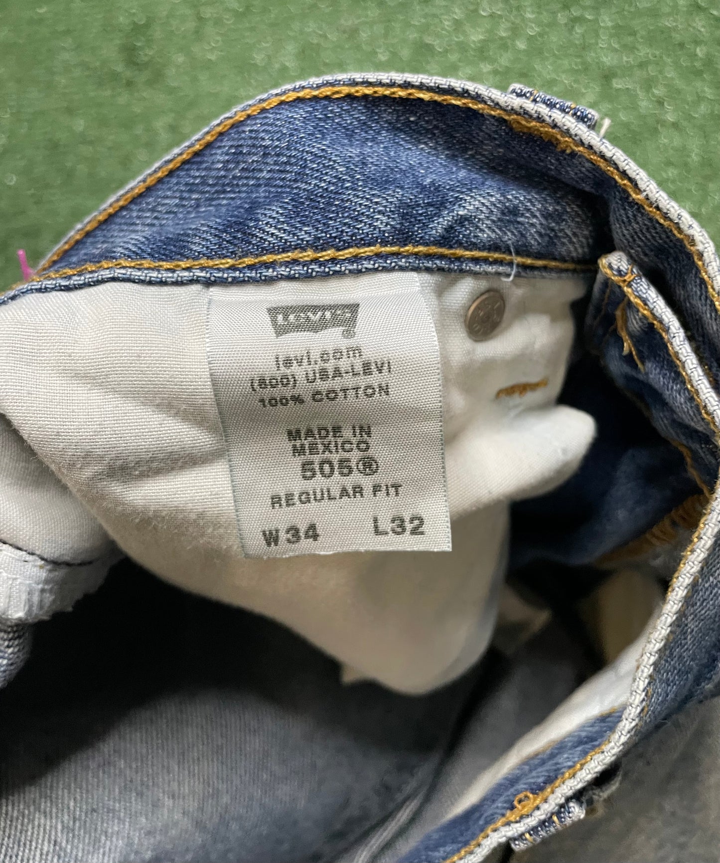 Levi 505 jeans light wash jeans