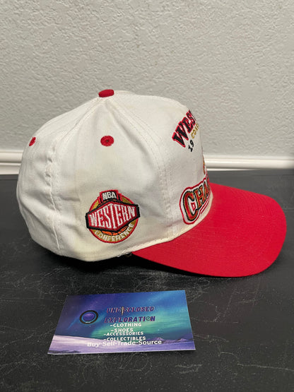 vintage 1996 Seattle SuperSonics NBA Western Conference Champions  hat