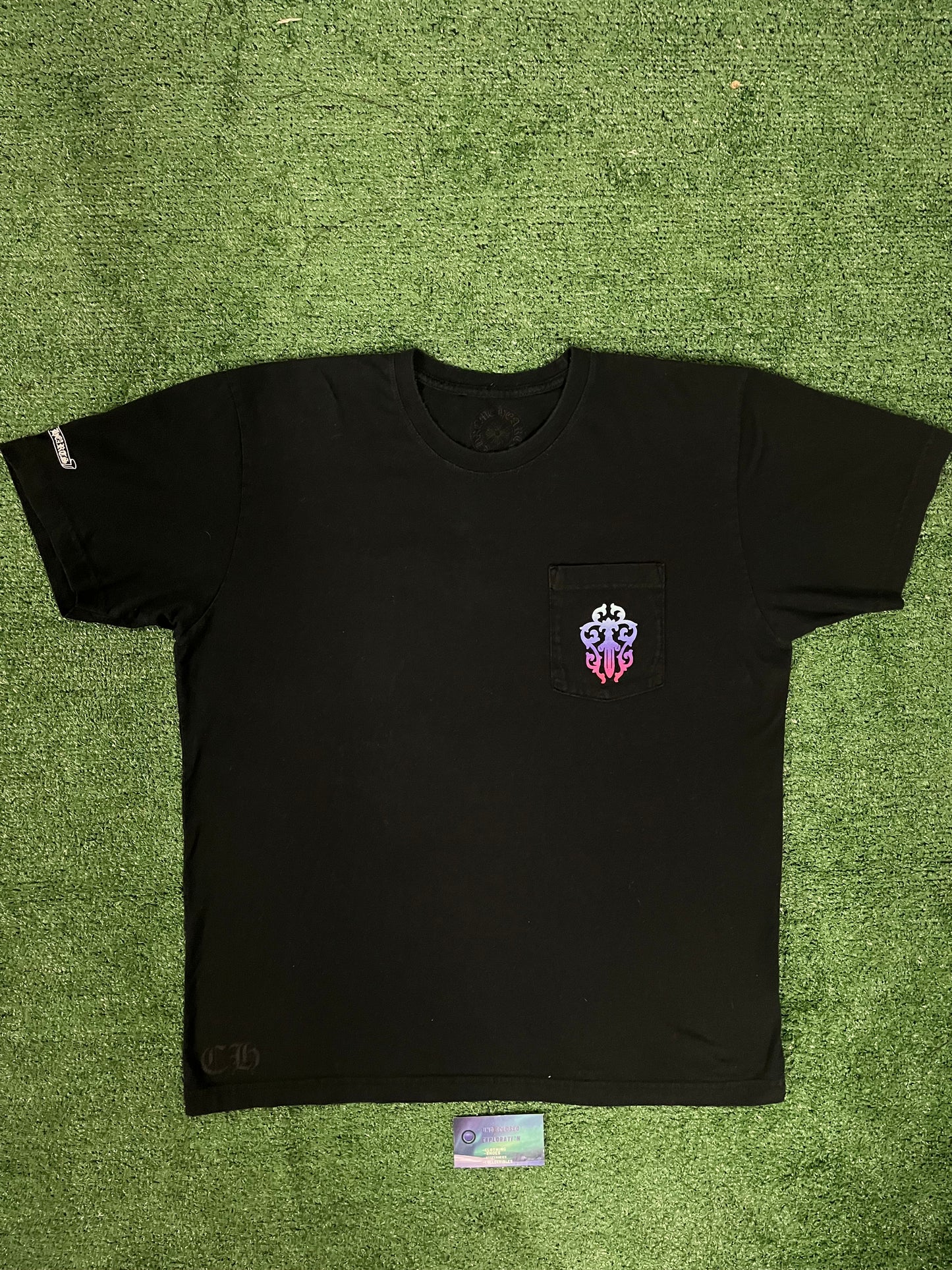 Chrome Hearts gradient dagger tee