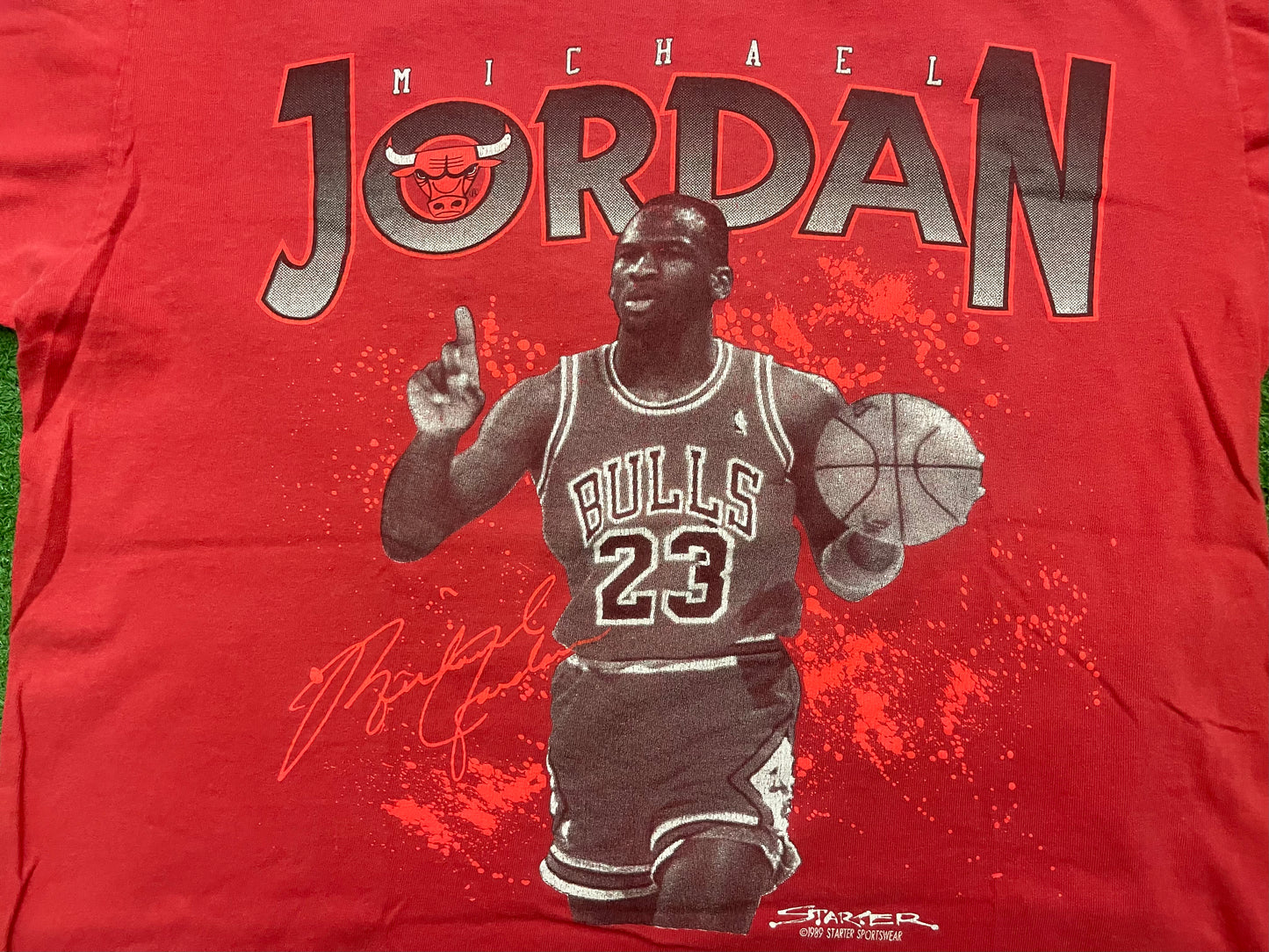 Vintage Michael Jordan 1989 Starter Shirt