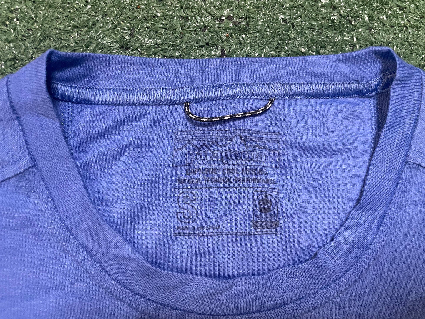 Patagonia capilene blue tee