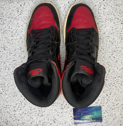 Jordan 1 Bred 2013 9.5 Men/11 Women “Preowned”