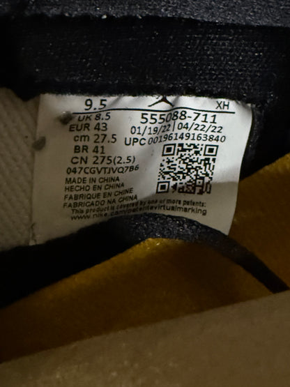 Jordan 1 Yellow Toe Taxi