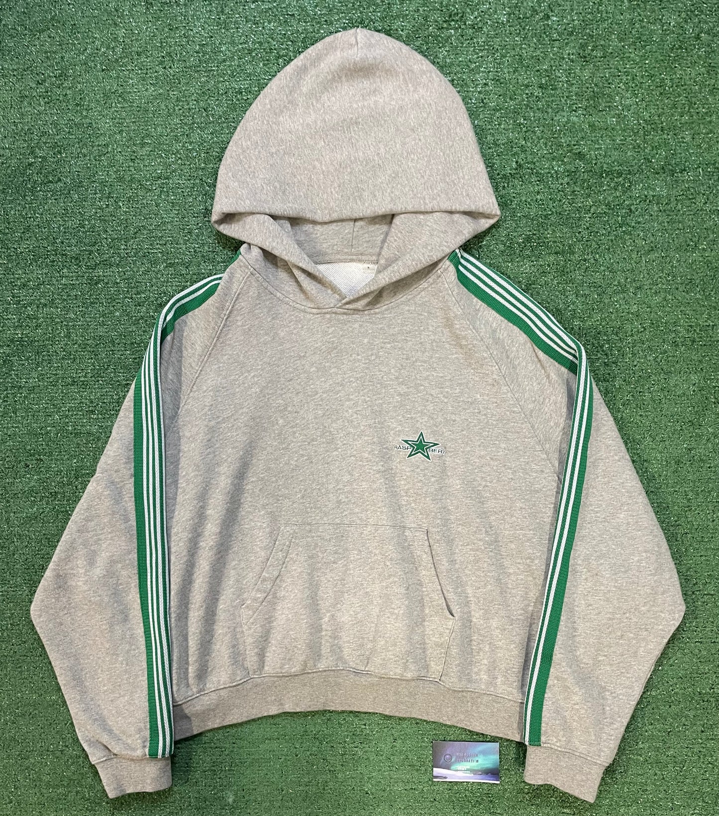 Gv Gallery Raspberry Star logo grey hoodie