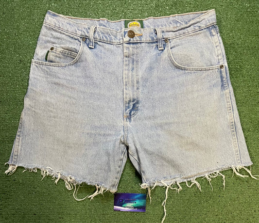 Cabela’s light wash jean shorts