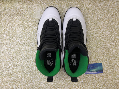 Jordan 10 Seattle 11.5 Men/13 Women “Preowned”