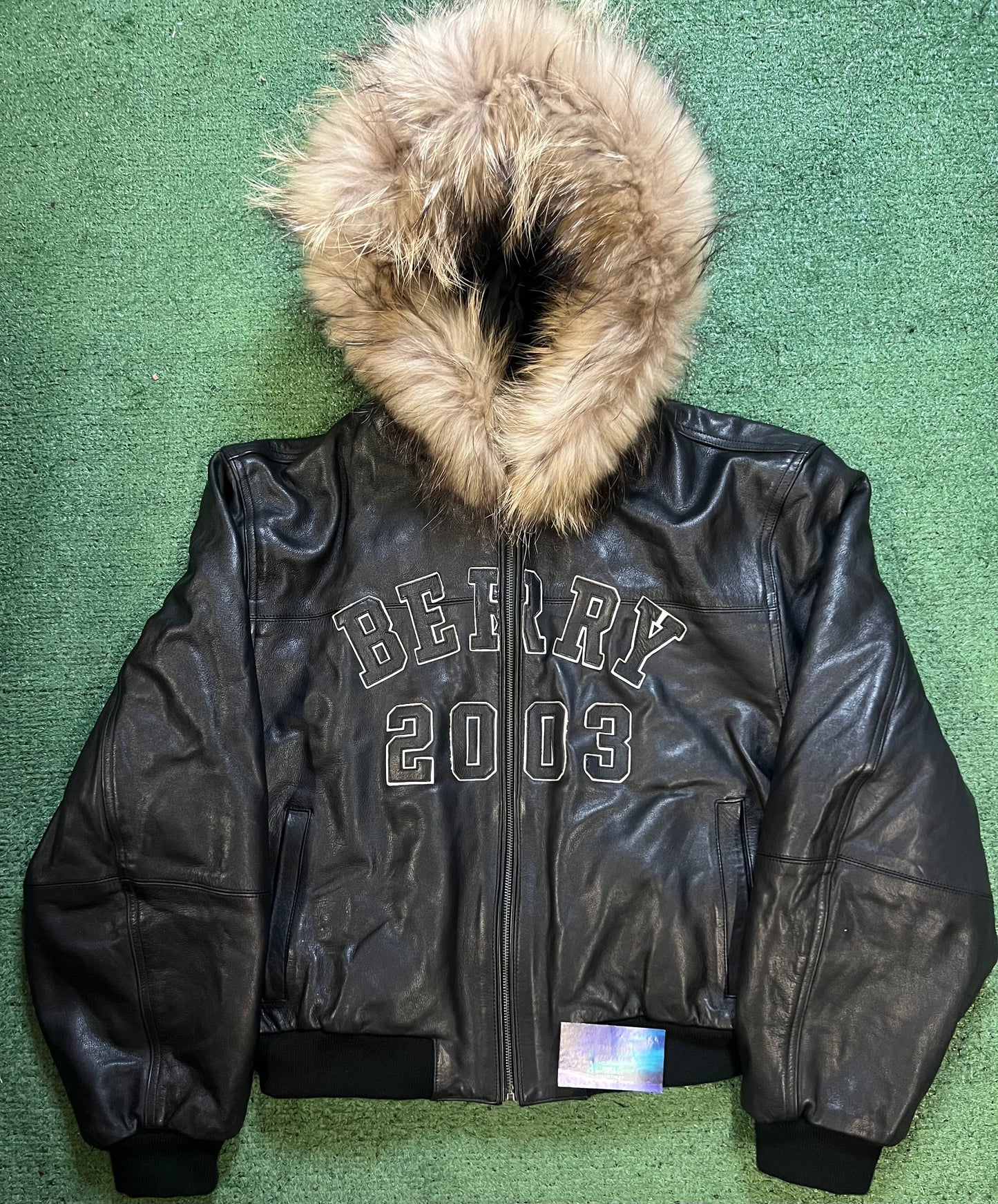 Gv Gallery raspberry hills berry fur jacket