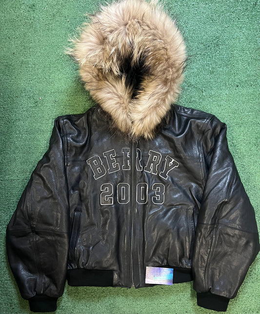 Gv Gallery raspberry hills berry fur jacket