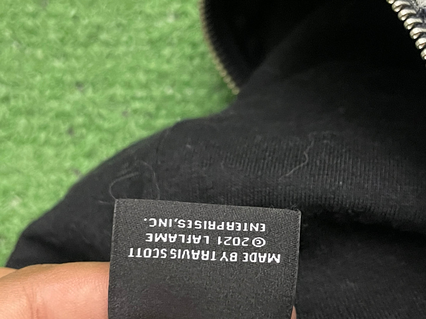 Travis Scott Cactus Jack Fragment Skeleton Graffiti Hoodie