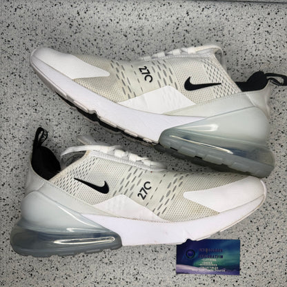 Nike Air Max 270 White 10 Men “Preowned”