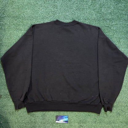 Vintage 1990s Palm Springs police crewneck