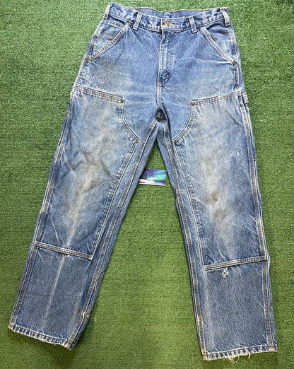 Vintage Carhartt denim double knees