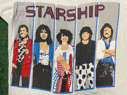 vintage 1986 Starship We Built This City tour tee